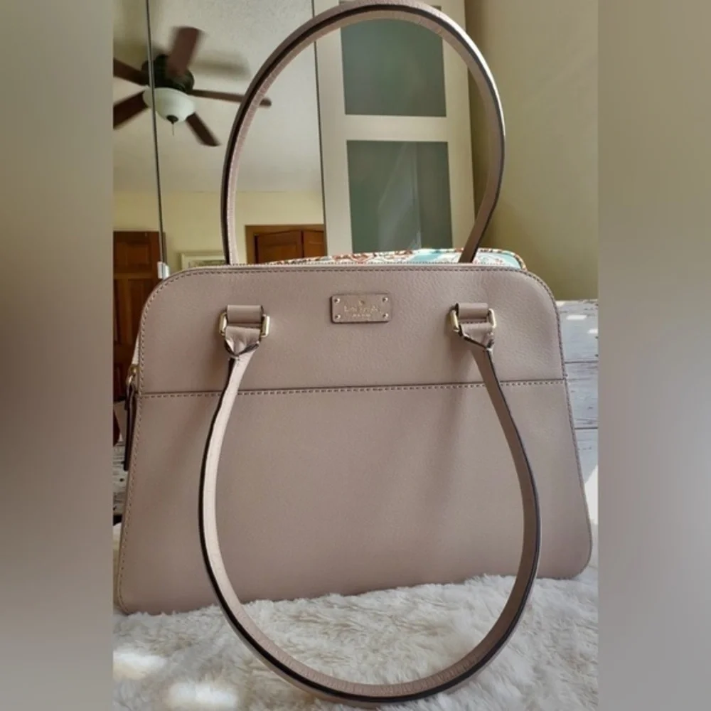 Kate Spade Terri Grove Street Terri Almondine Leather Shoulder Bag